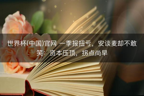 世界杯(中国)官网 一季报扭亏，安谈麦却不敢笑：资本压顶，拐点尚早